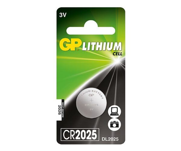 GP CR2025 3V 1-pack