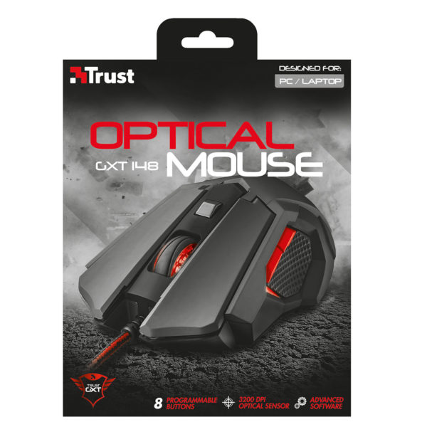 Trust GXT 148 Optical Gaming Mouse - Bild 5