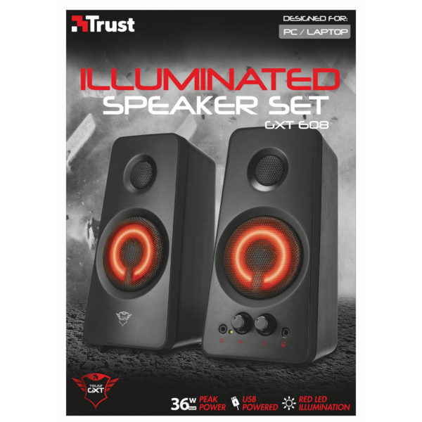 Trust GXT 608 LED 2.0 Gaming Speaker - Bild 5