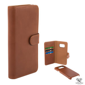 Champion Wallet Läder Brun Galaxy S8