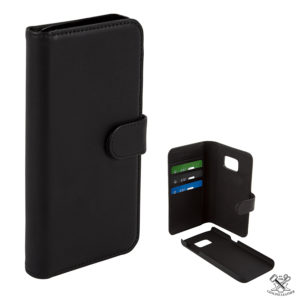 Champion Wallet Läder Svart Galaxy S8
