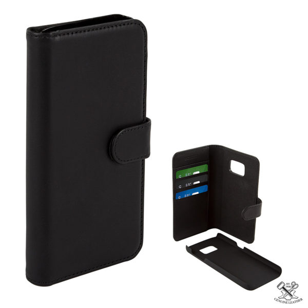 Champion Wallet Läder Svart Galaxy S8
