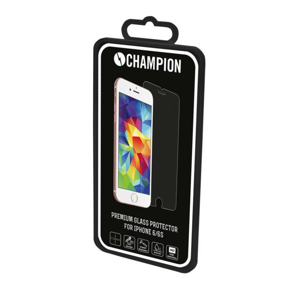 Champion Skärmskydd Glas iPhone 6/6S - Bild 3