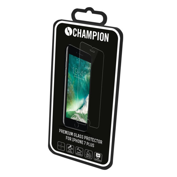 Champion Skärmskydd Glas iPhone 7/8Plus - Bild 3