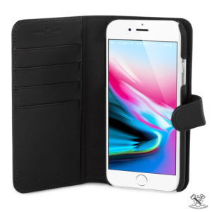 Champion Wallet Läder Svart iPhone 7/8