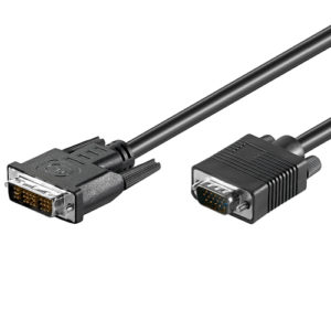 Champion DVI-I - VGA-kabel Ha-Ha 2,0m