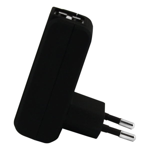 Champion Dual USB Laddare 230V 2A Svart - Bild 2