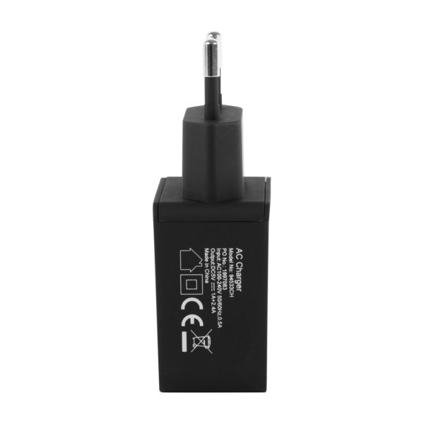 Champion Dual USB Laddare 230V 3.4A Sva - Bild 6