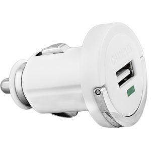 Champion USB Laddare 12/24V 2.1A Vit
