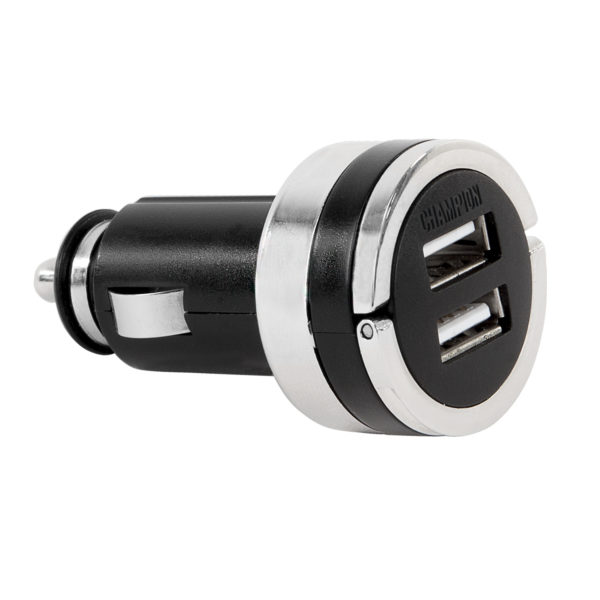 Champion Dual USB Laddare 12/24V 4.2 Sv