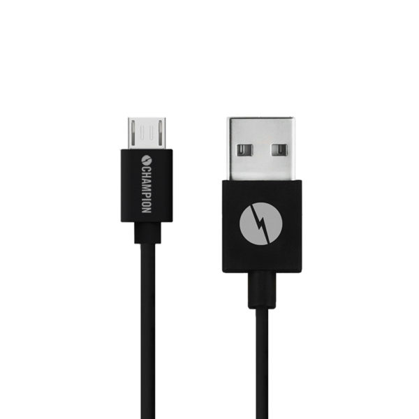 Champion Ladd&Synk kab. MicroUSB 1m Sv.