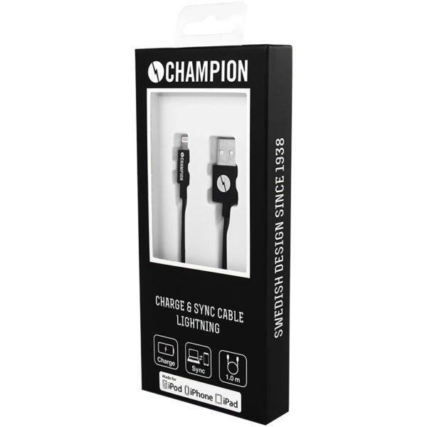 Champion Ladd&Synk kab Lightning 1m Sv. - Bild 2