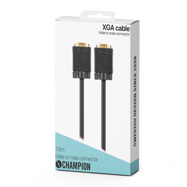 Champion XGA(VGA)-kabel Hane-Hane 2.0m - Bild 2