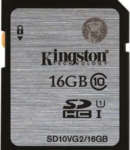 Kingston minneskort, SDHC, 16GB