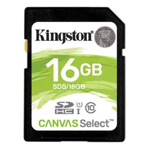 Kingston minneskort, Select SDHC, 16GB