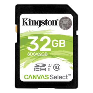 Kingston minneskort, Select SDHC, 32GB